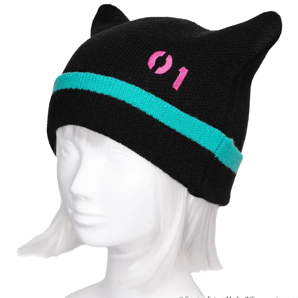 LISTEN FLAVOR Hatsune Miku Knit Cap Black