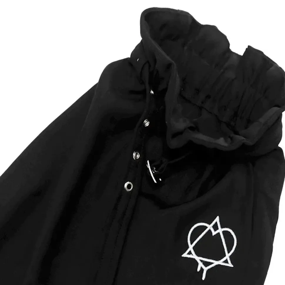 LISTEN FLAVOR Heart Hexagram Leg Covers w/ Belt