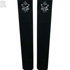 LISTEN FLAVOR Heart Planet Knee-High Socks