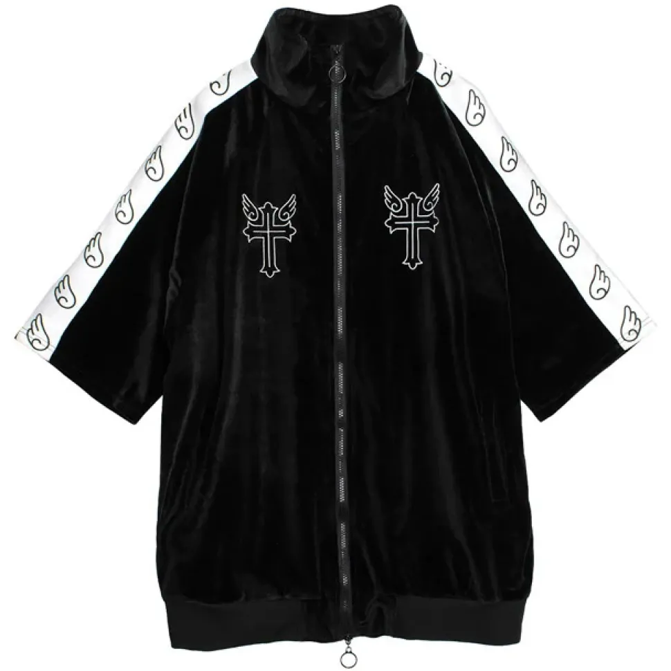 LISTEN FLAVOR Heavens Velour Short Sleeve Jersey