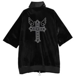 LISTEN FLAVOR Heavens Velour Short Sleeve Jersey