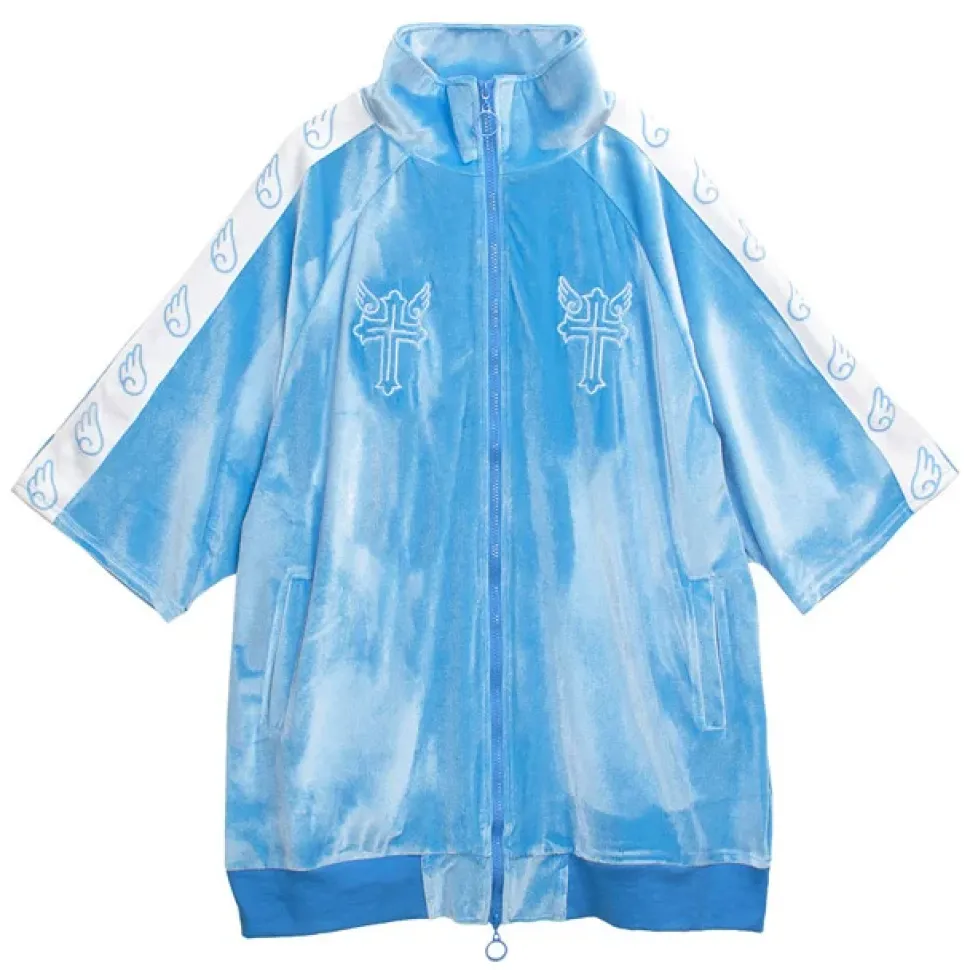 LISTEN FLAVOR Heavens Velour Short Sleeve Jersey