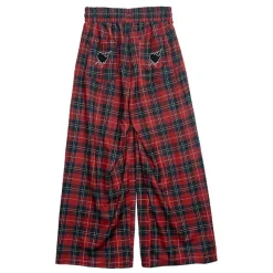 LISTEN FLAVOR Inazuma Zukkyun Check Jersey Shorts