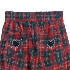 LISTEN FLAVOR Inazuma Zukkyun Check Jersey Shorts