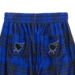 LISTEN FLAVOR Inazuma Zukkyun Check Jersey Shorts