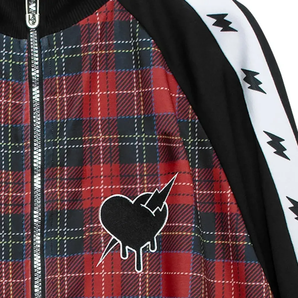 LISTEN FLAVOR Inazuma Zukkyun Check Jersey