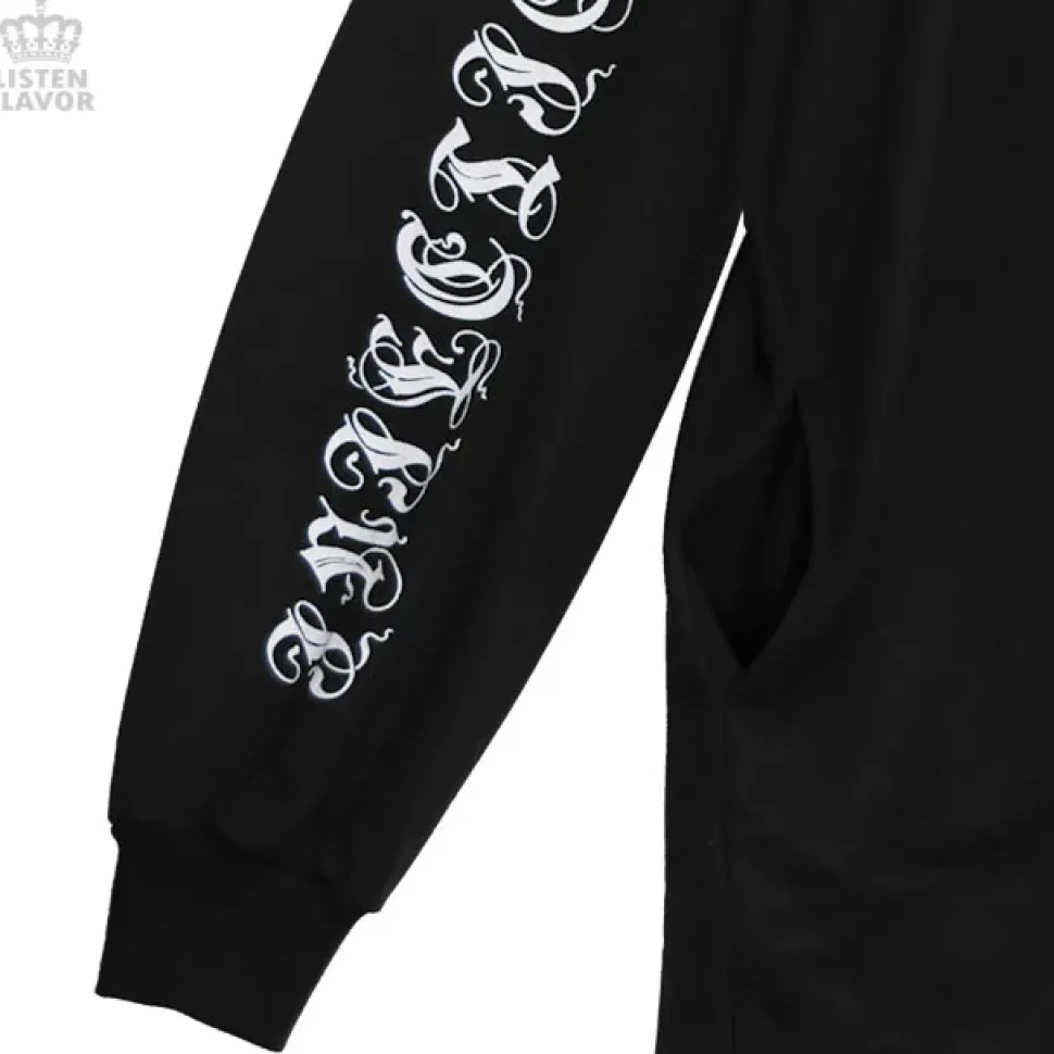 LISTEN FLAVOR Injection Bear Big Pullover