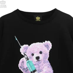 LISTEN FLAVOR Injection Bear Big Pullover