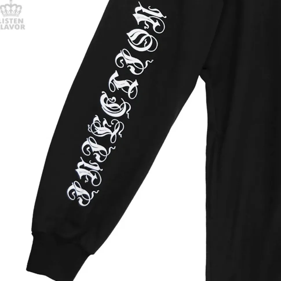 LISTEN FLAVOR Injection Bear Big Pullover