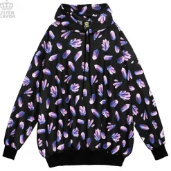 LISTEN FLAVOR Jewel Big Hoodie