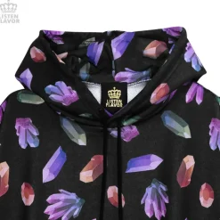LISTEN FLAVOR Jewel Big Hoodie