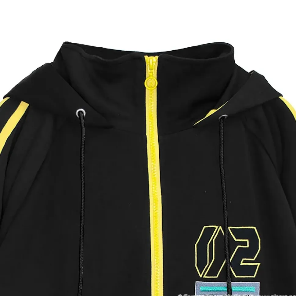 LISTEN FLAVOR Kagamine Rin & Len Jersey Hoodie Black (Re-run)