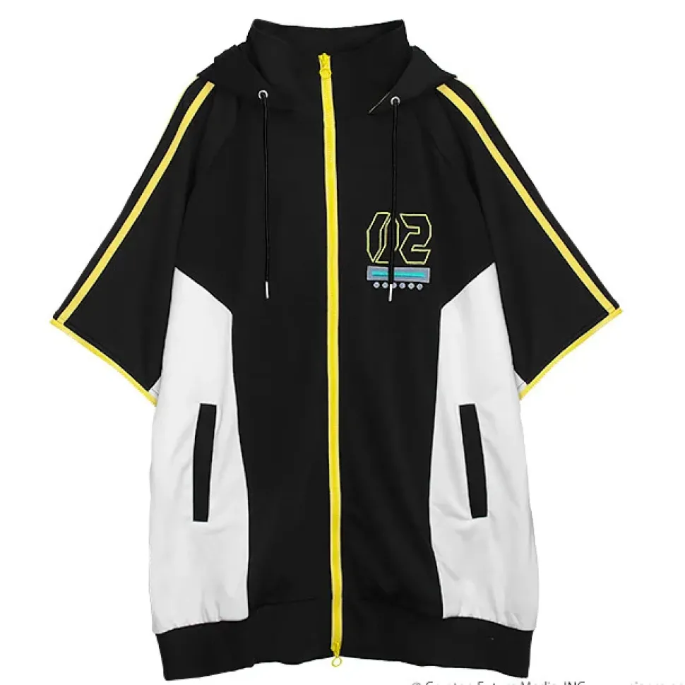 LISTEN FLAVOR Kagamine Rin & Len Jersey Hoodie Black (Re-run)