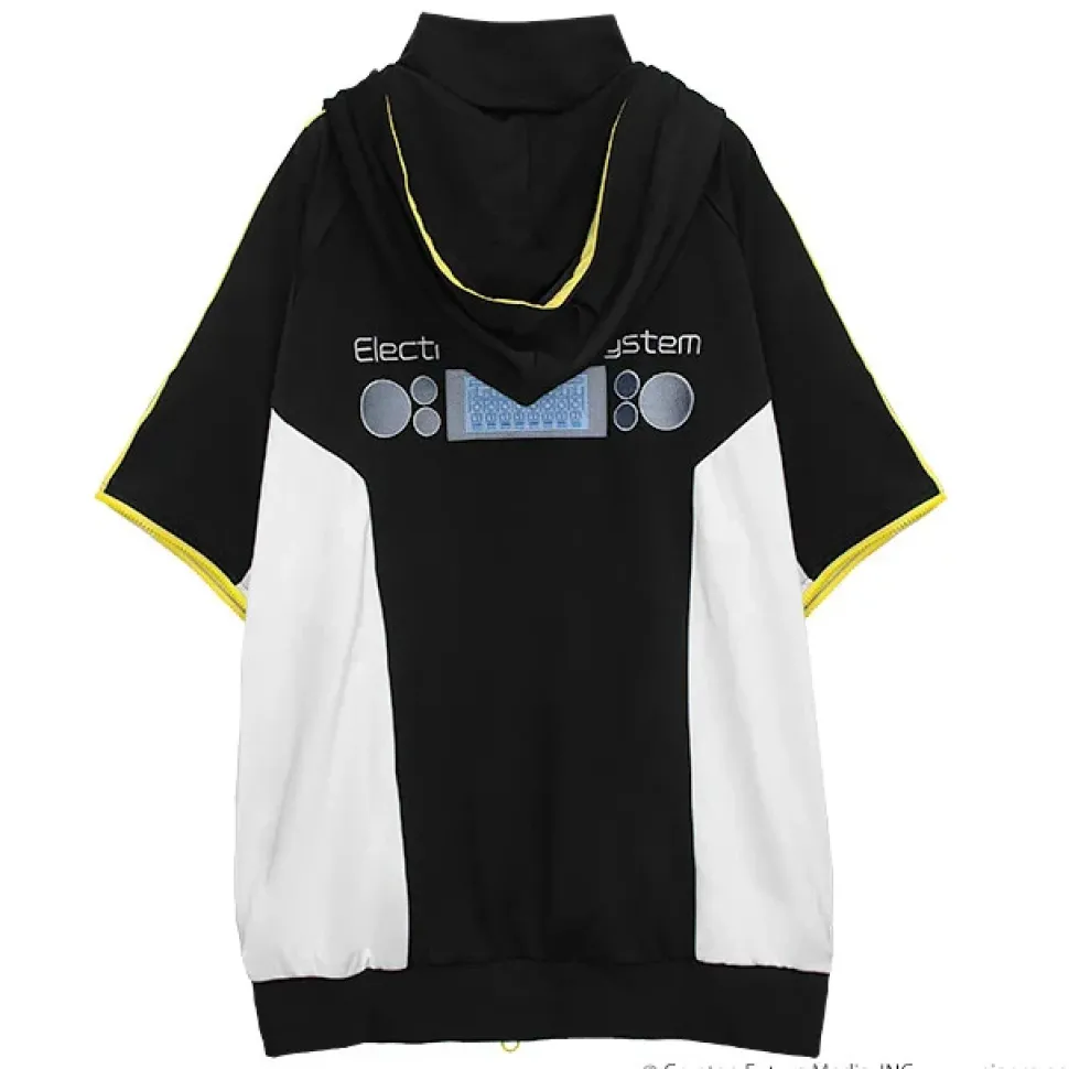 LISTEN FLAVOR Kagamine Rin & Len Jersey Hoodie Black (Re-run)