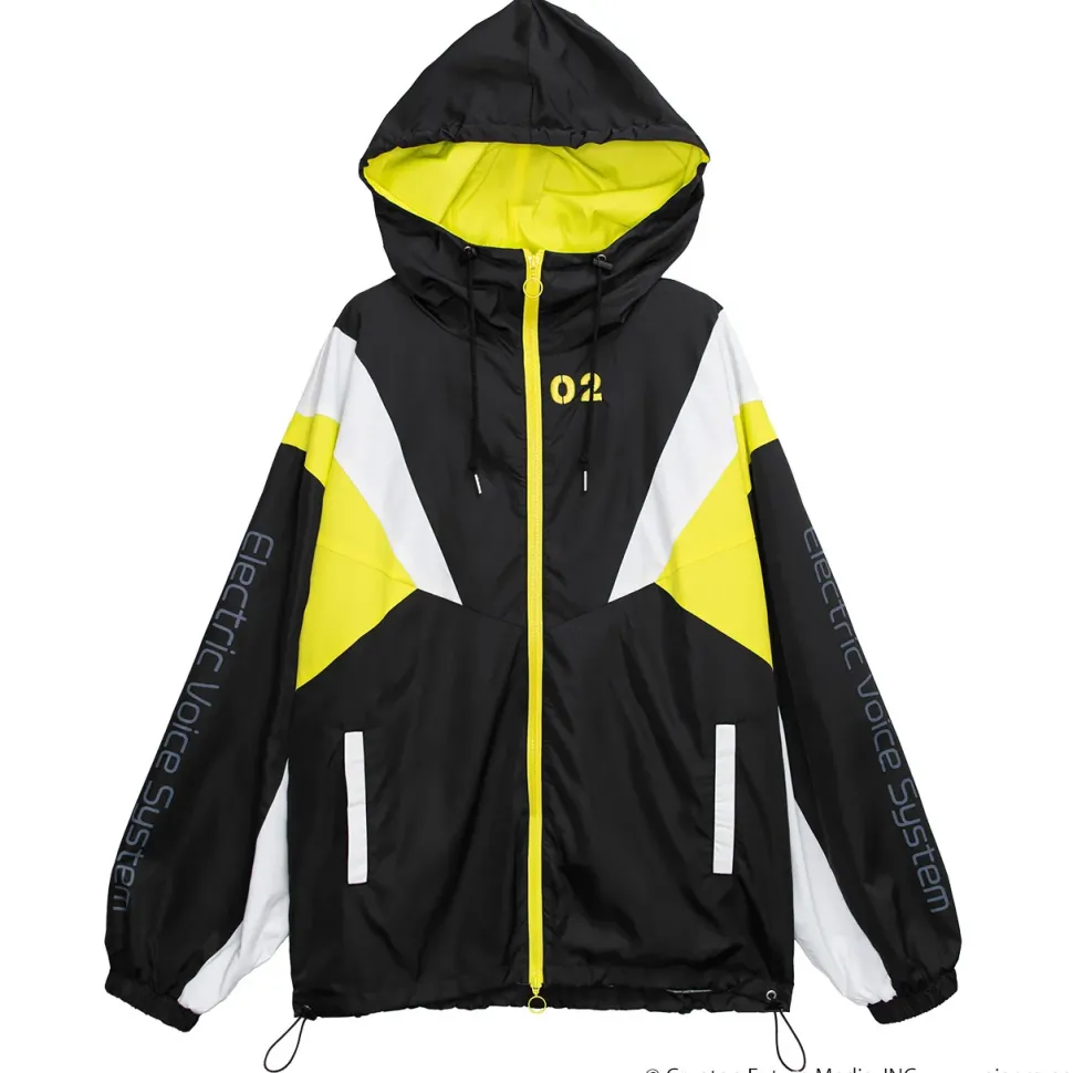 LISTEN FLAVOR Kagamine Rin & Len Mountain Hoodie Black