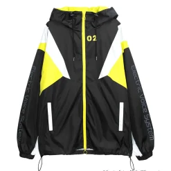 LISTEN FLAVOR Kagamine Rin & Len Mountain Hoodie Black