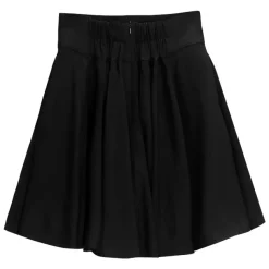 LISTEN FLAVOR Lace-Up Circular Skirt