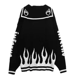 LISTEN FLAVOR Magic Flame Sailor Knit