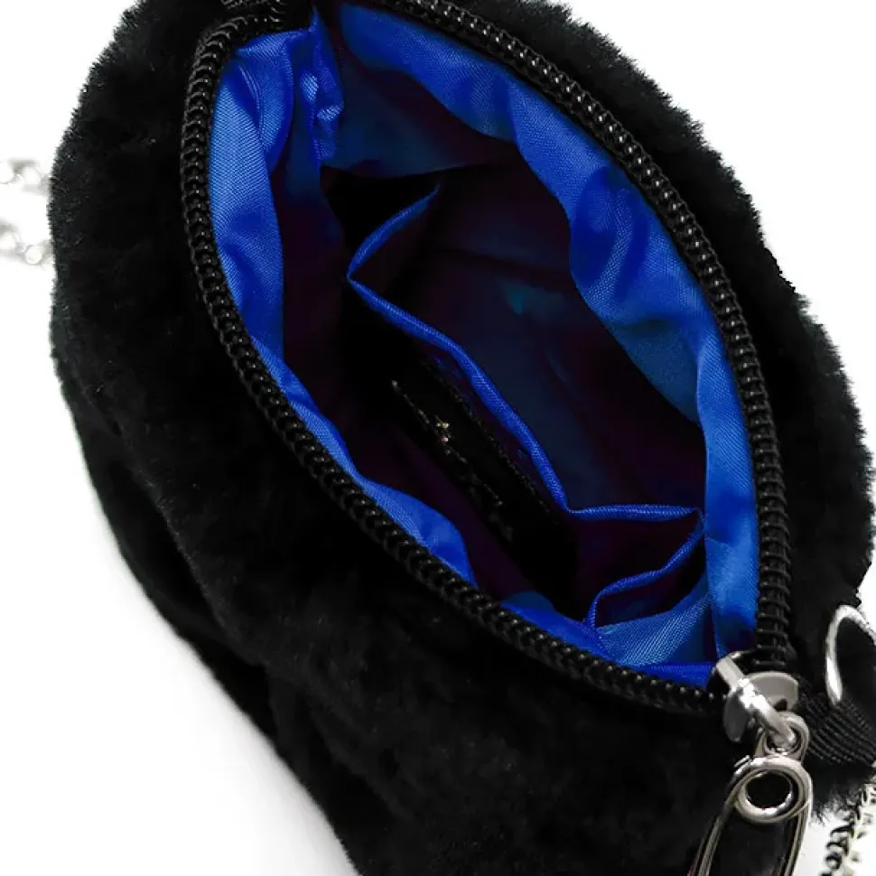 LISTEN FLAVOR Mahjong Fur Shoulder Bag