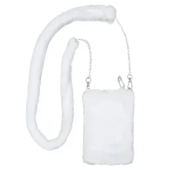LISTEN FLAVOR Mahjong Fur Shoulder Bag