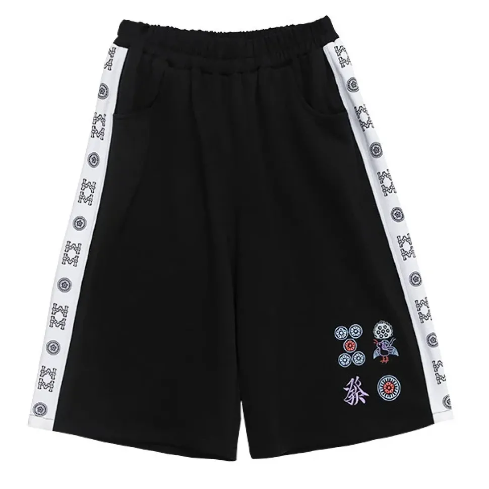 LISTEN FLAVOR Mahjong Jersey Shorts