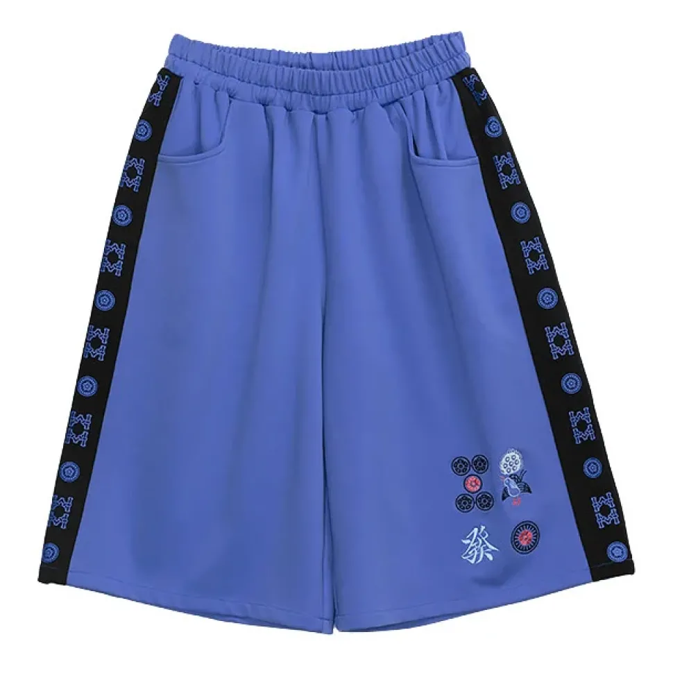 LISTEN FLAVOR Mahjong Jersey Shorts