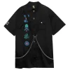 LISTEN FLAVOR Mahjong Short Sleeve Shirt w/ Harness