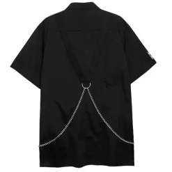 LISTEN FLAVOR Mahjong Short Sleeve Shirt w/ Harness