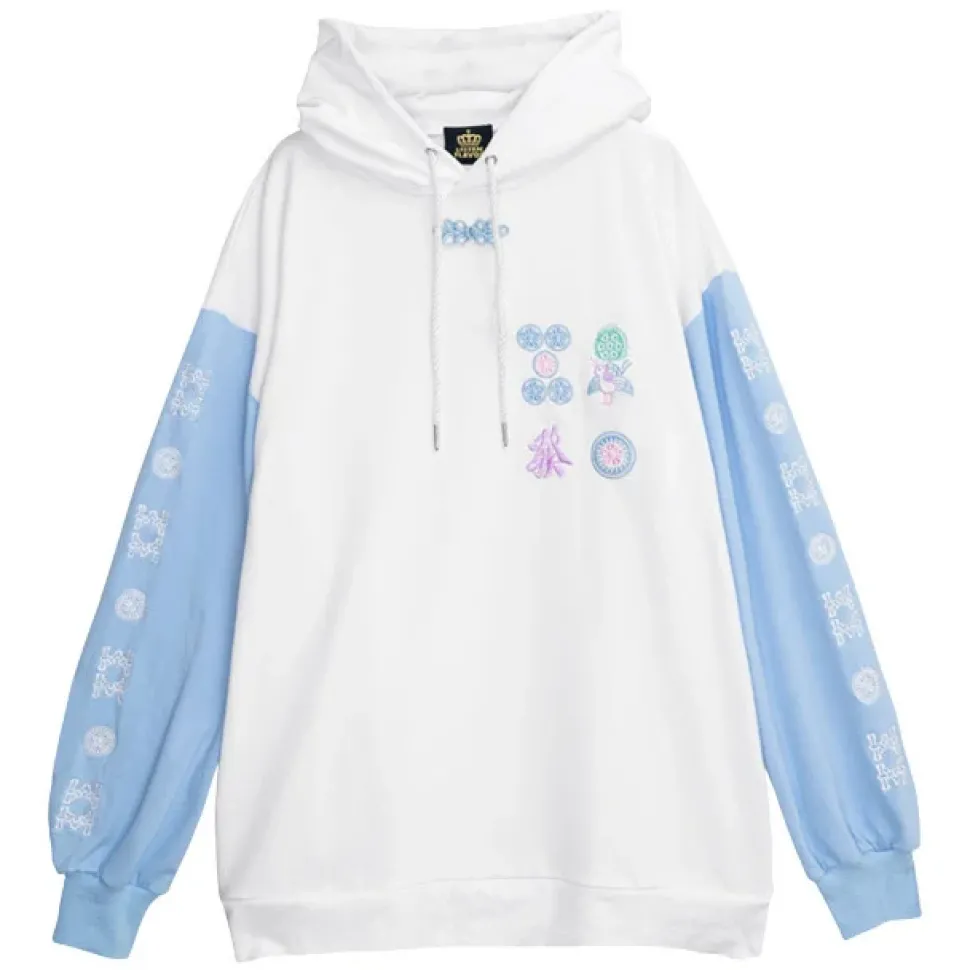 LISTEN FLAVOR Mahjong Tile China Hoodie