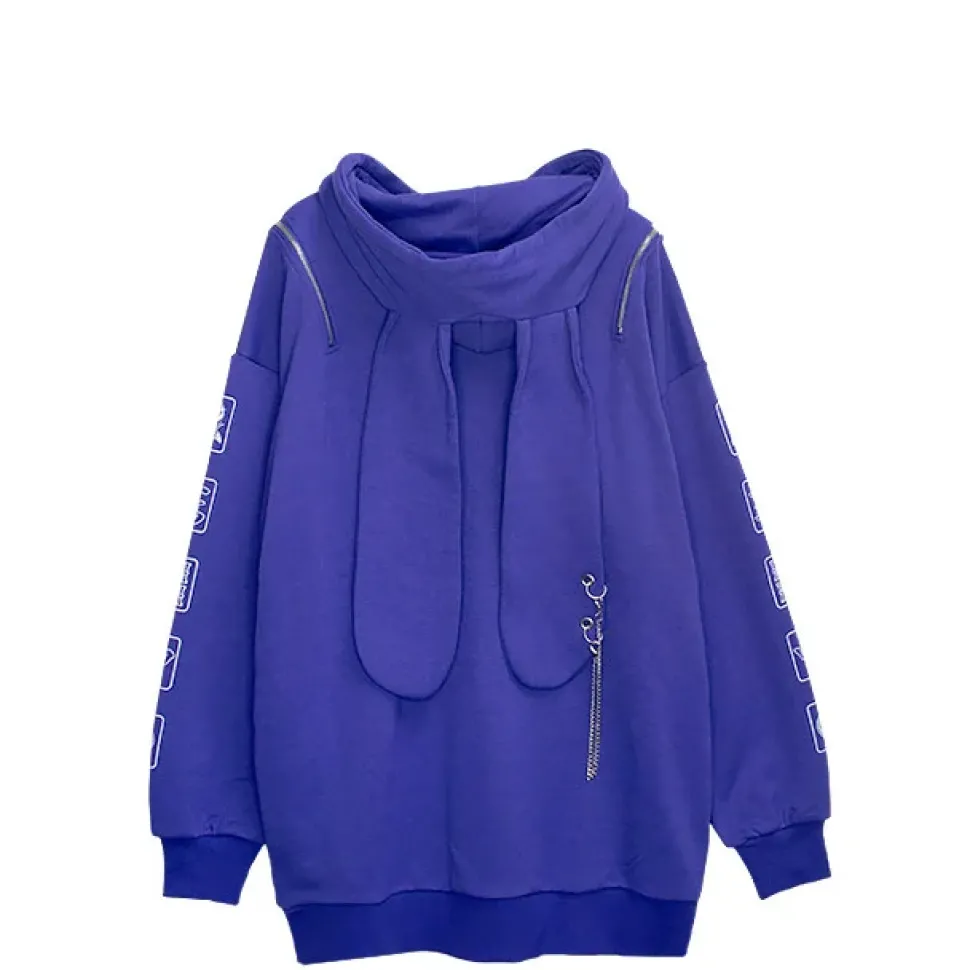 LISTEN FLAVOR Mahjong Usamimi Hoodie