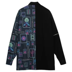 LISTEN FLAVOR Mahjong 2-Way Shirt w/ Chain