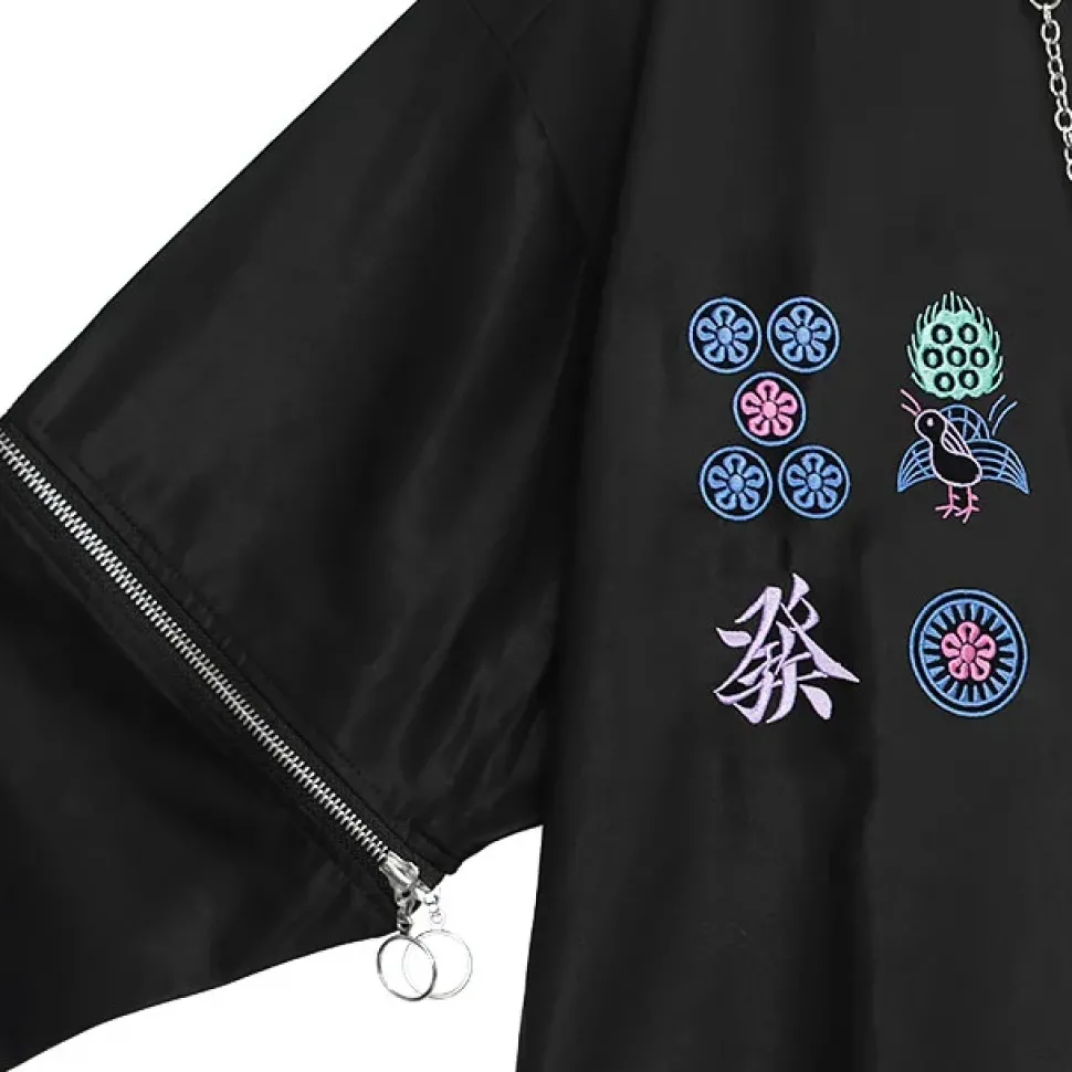 LISTEN FLAVOR Mahjong 2-Way Shirt w/ Chain