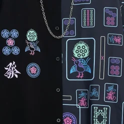 LISTEN FLAVOR Mahjong 2-Way Shirt w/ Chain