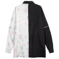 LISTEN FLAVOR Mahjong 2-Way Shirt w/ Chain