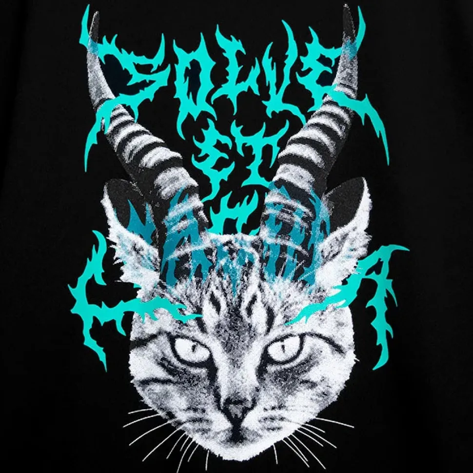 LISTEN FLAVOR Makai Neko Long Sleeve T-Shirt