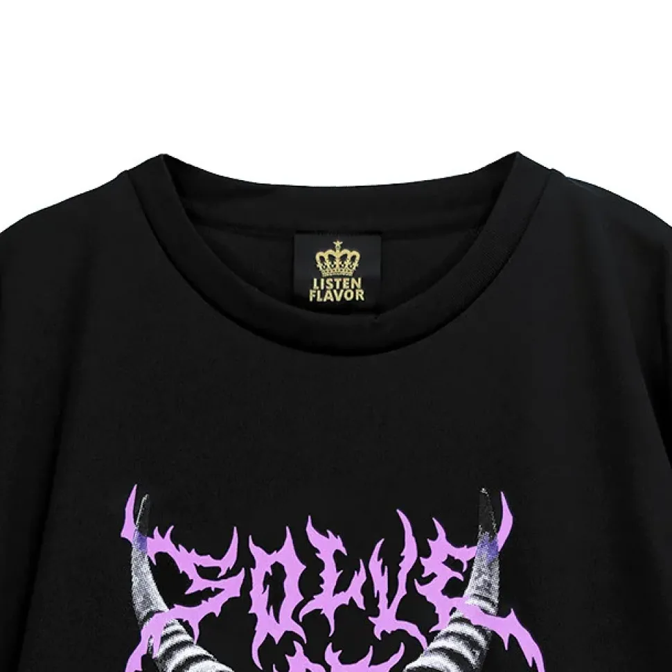 LISTEN FLAVOR Makai Neko Long Sleeve T-Shirt