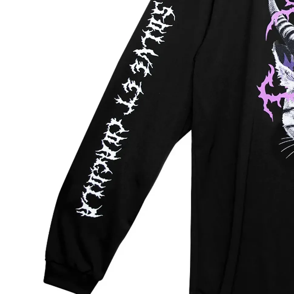 LISTEN FLAVOR Makai Neko Long Sleeve T-Shirt