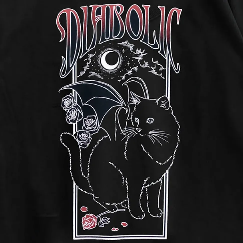 LISTEN FLAVOR Makai no Devil Cat Pullover