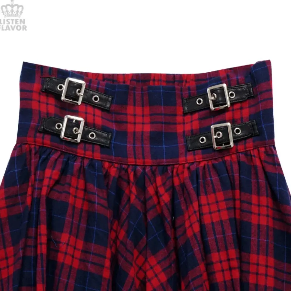 LISTEN FLAVOR Maxi Skirt w/ Belt