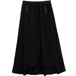 LISTEN FLAVOR Maxi Skirt w/ Harness Belt