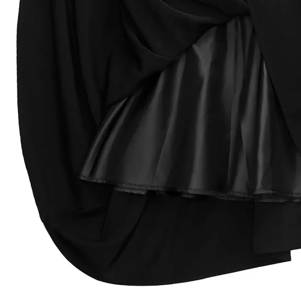 LISTEN FLAVOR Maxi Skirt w/ Harness Belt