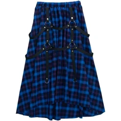 LISTEN FLAVOR Maxi Skirt w/ Harness Belt