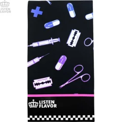 LISTEN FLAVOR Medical Pattern Knee-High Socks (Re-run)