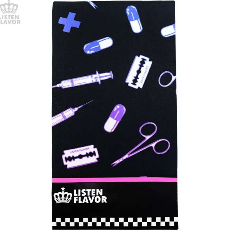 LISTEN FLAVOR Medical Pattern Knee-High Socks (Re-run)