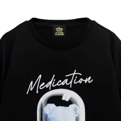 LISTEN FLAVOR Medication Bear Pullover