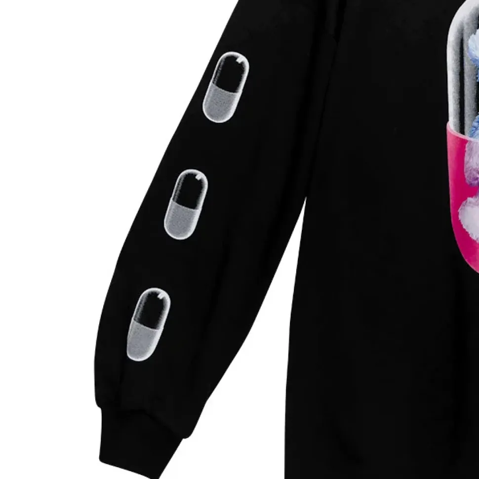 LISTEN FLAVOR Medication Bear Pullover