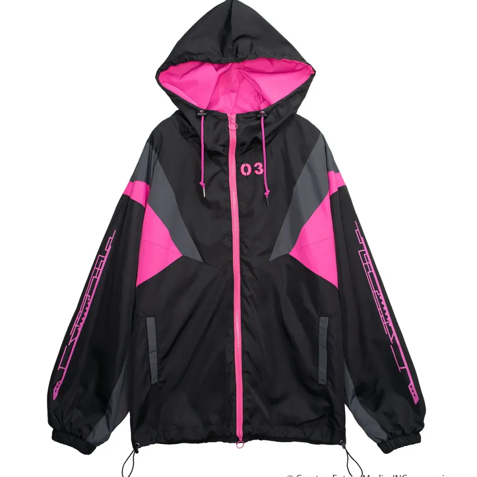 LISTEN FLAVOR Megurine Luka Mountain Hoodie Black