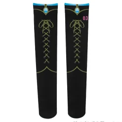 LISTEN FLAVOR Megurine Luka Knee-High Socks Black