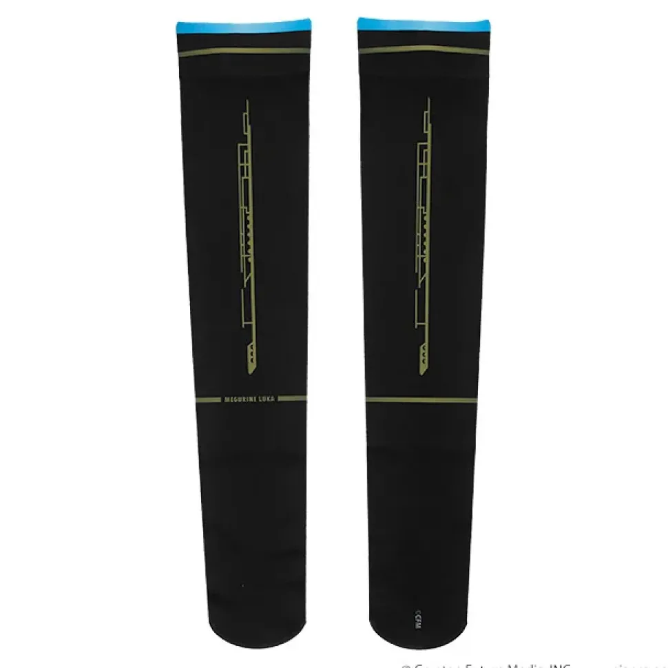 LISTEN FLAVOR Megurine Luka Knee-High Socks Black