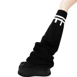 LISTEN FLAVOR Melty Line Knee-High Leg Warmers